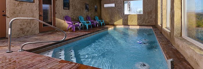 A Private Indoor Pool For Summer In The Smokies