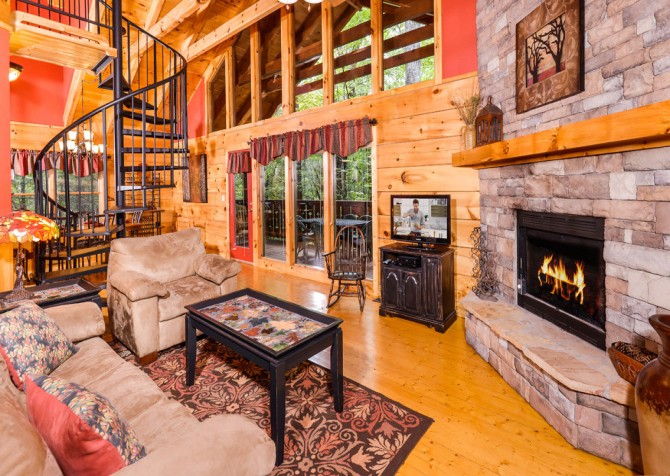 Gatlinburg Cabin Rentals - Turning Leaf