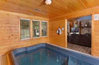 Gatlinburg Cabin Rentals A Poolin Around Cabin