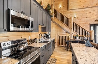 Pigeon Forge Cabin A Splash To Remember Kitchen 6 