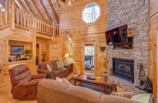 Pigeon Forge - Enchanted Forest - Living Room
