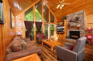 Pigeon Forge Cabin - Simply Country - Living