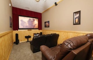 Pigeon Forge Cabin - Timber Toy - Theater Room