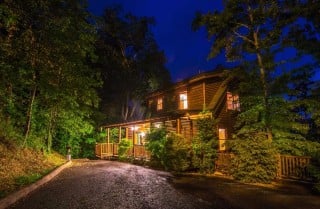 Large Group Cabins In Pigeon Forge Papa Bear Lodge